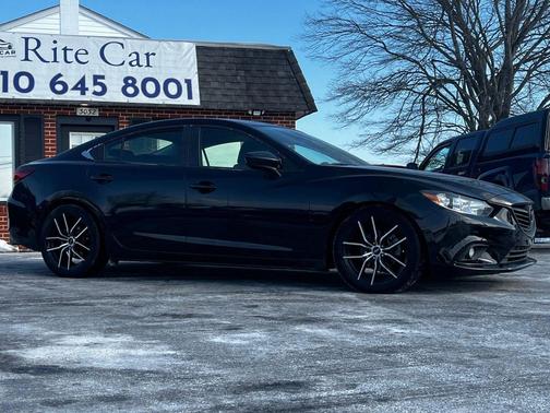 Jet Black Mica 2015 Mazda Mazda6 i Sport