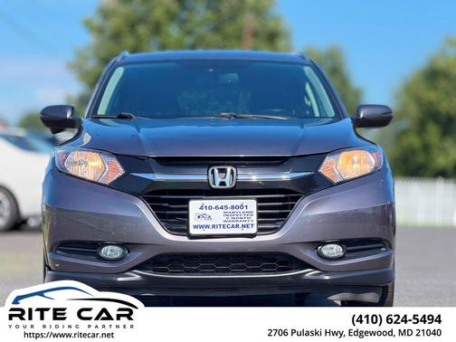 Modern Steel Metallic 2016 Honda HR-V EX-L w/Navigation