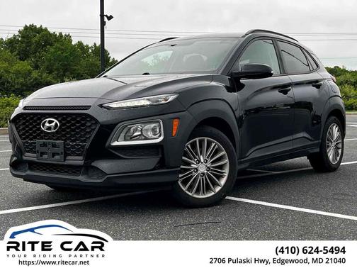 Ultra Black 2018 Hyundai KONA SEL