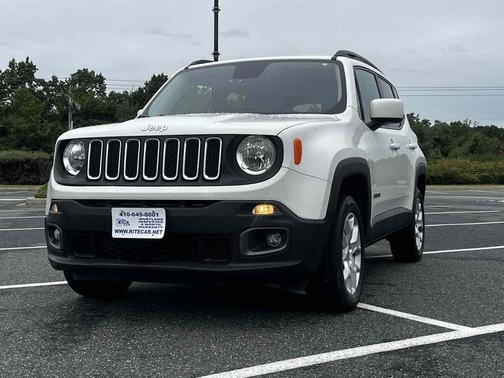 Alpine White 2015 Jeep Renegade Latitude