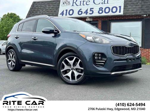 Pacific Blue 2017 Kia Sportage SX Turbo