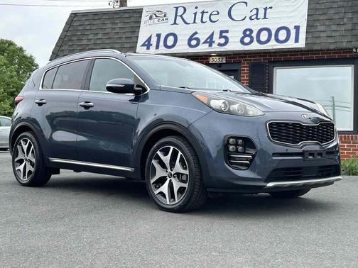 Pacific Blue 2017 Kia Sportage SX Turbo