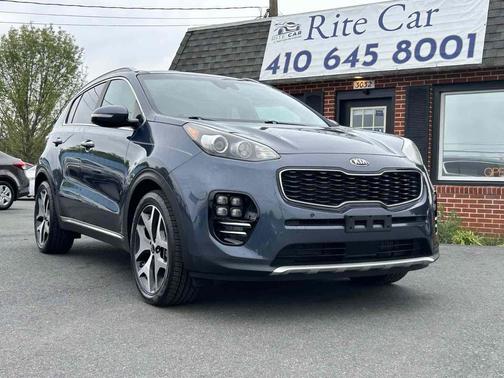 Pacific Blue 2017 Kia Sportage SX Turbo