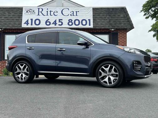 Pacific Blue 2017 Kia Sportage SX Turbo