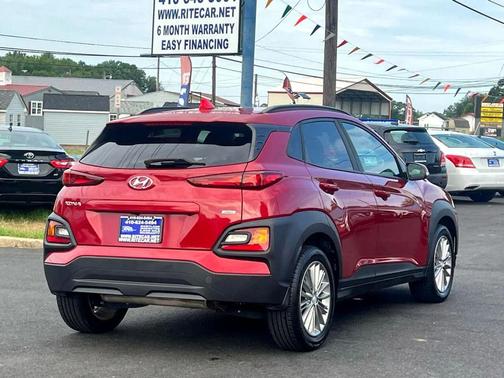 Pulse Red 2018 Hyundai KONA SEL