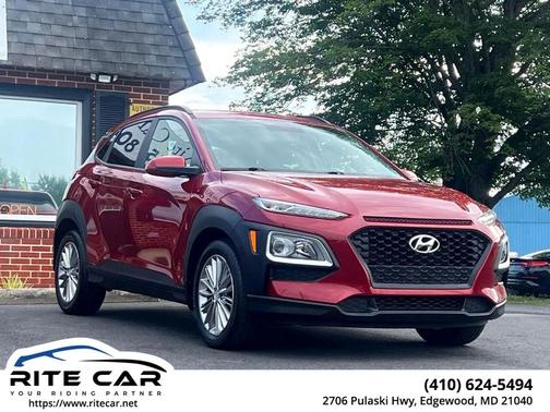 Pulse Red 2018 Hyundai KONA SEL SUV