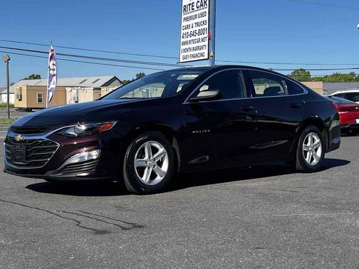 Black Cherry Metallic 2020 Chevrolet Malibu 1LS