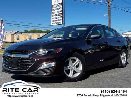 Black Cherry Metallic 2020 Chevrolet Malibu 1LS