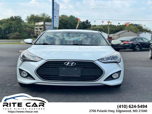 Elite White 2016 Hyundai Veloster Turbo R-Spec