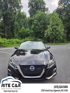 Super Black 2020 Nissan Altima S FWD
