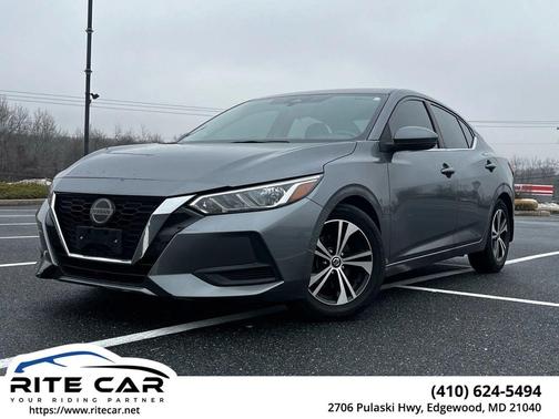 Gun Metallic 2020 Nissan Sentra SV