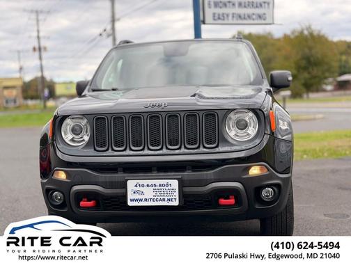 Carbon Black Metallic 2016 Jeep Renegade Justice