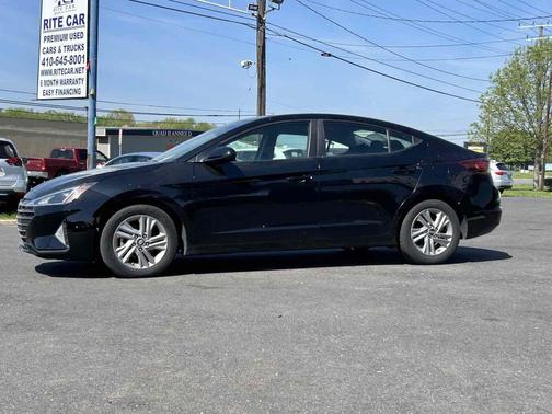 Phantom Black 2019 Hyundai ELANTRA SEL