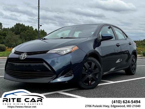 Galactic Aqua Mica 2018 Toyota Corolla LE
