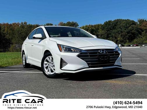Quartz White Pearl 2020 Hyundai ELANTRA SE