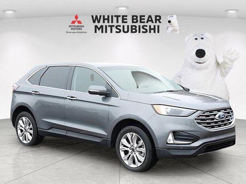 CARBONIZED GRAY 2024 Ford Edge Titanium