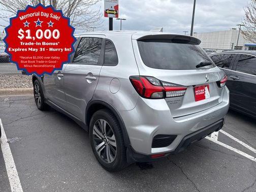 Alloy Silver Metallic 2024 Mitsubishi Outlander Sport 2.0 ES