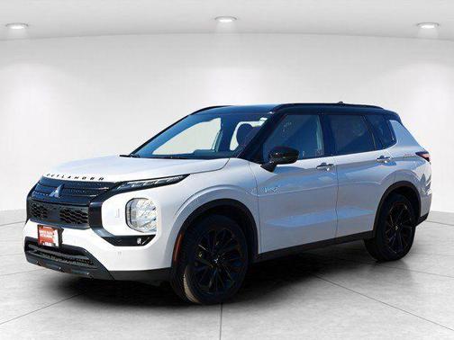 White Diamond/Black Roof 2025 Mitsubishi Outlander PHEV SEL