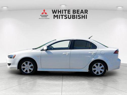 Wicked White Metallic 2014 Mitsubishi Lancer ES