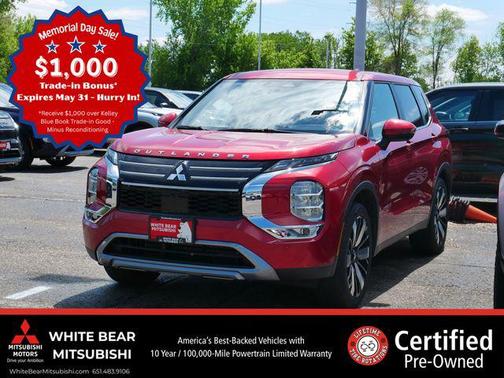 Red Diamond 2025 Mitsubishi Outlander SE S-AWC