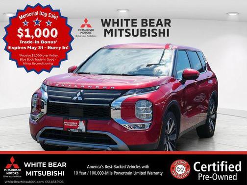 Red Diamond 2025 Mitsubishi Outlander SE S-AWC