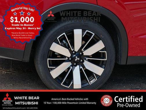 Red Diamond 2025 Mitsubishi Outlander SE S-AWC