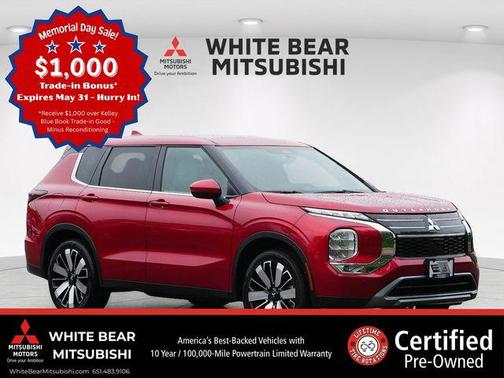 Red Diamond 2025 Mitsubishi Outlander SE S-AWC