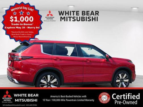 Red Diamond 2025 Mitsubishi Outlander SE S-AWC