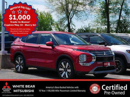 Red Diamond 2025 Mitsubishi Outlander SE S-AWC