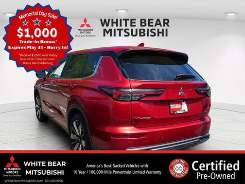 Red Diamond 2025 Mitsubishi Outlander SE S-AWC