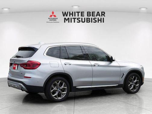Glacier Silver Metallic 2021 BMW X3 xDrive30i