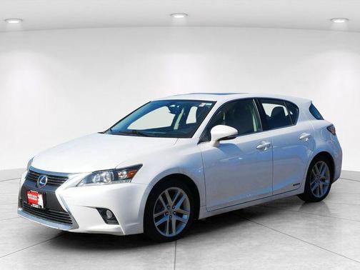 White 2017 Lexus CT 200h Base