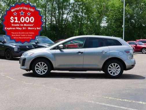 Liquid Silver Metallic 2010 Mazda CX-7 i Sport