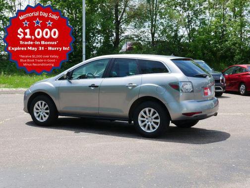 Liquid Silver Metallic 2010 Mazda CX-7 i Sport