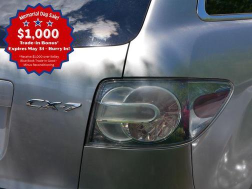Liquid Silver Metallic 2010 Mazda CX-7 i Sport