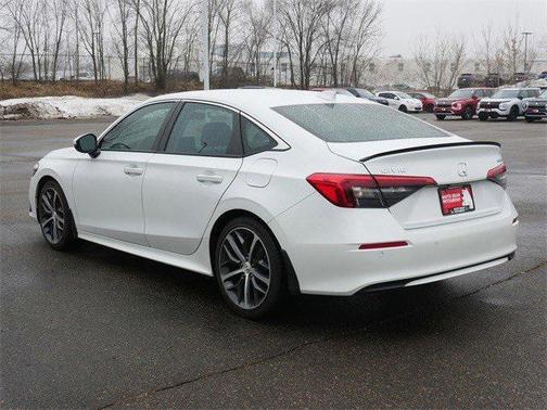 Platinum White Pearl 2022 Honda Civic Touring
