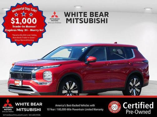 Red Diamond 2025 Mitsubishi Outlander SE S-AWC