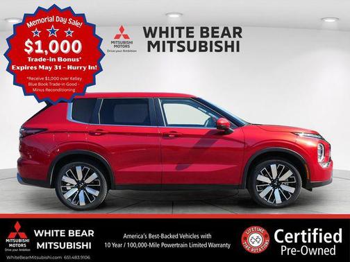 Red Diamond 2025 Mitsubishi Outlander SE S-AWC
