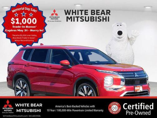 Red Diamond 2025 Mitsubishi Outlander SE S-AWC