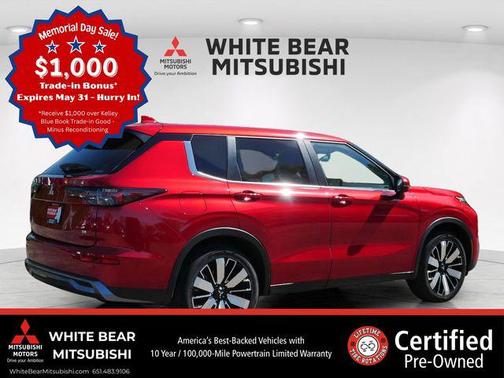 Red Diamond 2025 Mitsubishi Outlander SE S-AWC