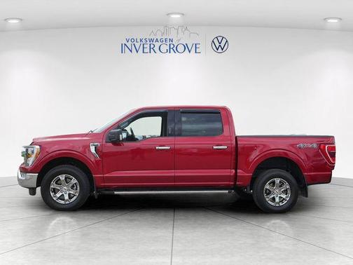 Red Metallic 2021 Ford F-150 XLT