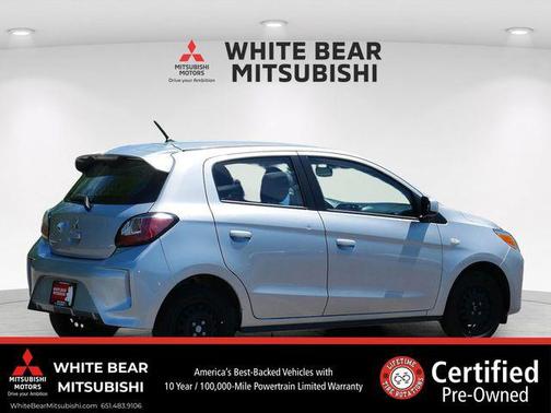 Starlight Silver Metallic 2024 Mitsubishi Mirage ES