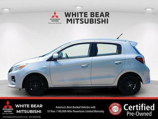 Starlight Silver Metallic 2024 Mitsubishi Mirage ES