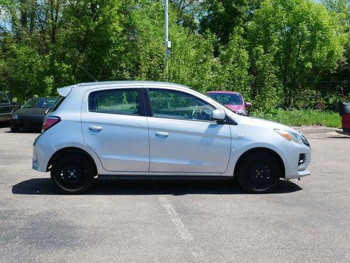 Starlight Silver Metallic 2024 Mitsubishi Mirage ES