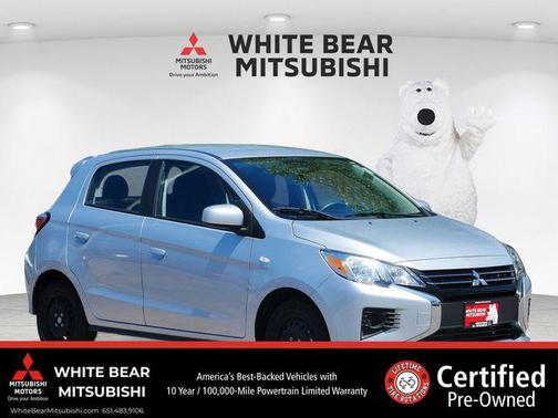 Starlight Silver Metallic 2024 Mitsubishi Mirage ES