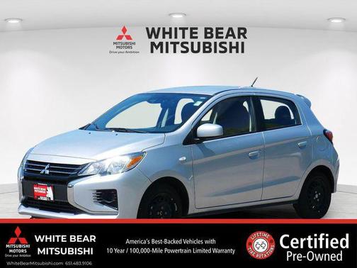 Starlight Silver Metallic 2024 Mitsubishi Mirage ES
