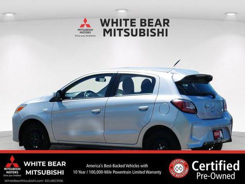 Starlight Silver Metallic 2024 Mitsubishi Mirage ES