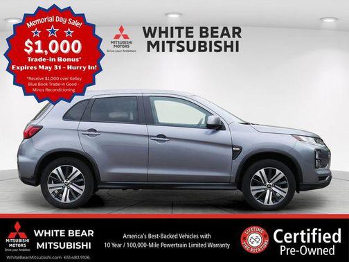 Mercury Gray Metallic 2023 Mitsubishi Outlander Sport 2.0 ES