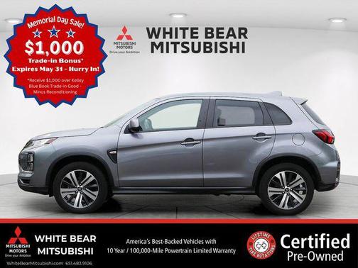 Mercury Gray Metallic 2023 Mitsubishi Outlander Sport 2.0 ES