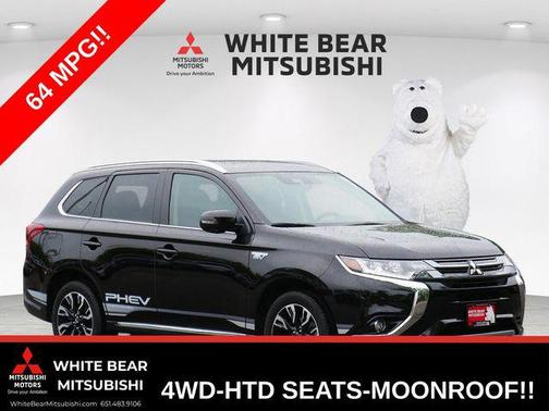 Ruby Black Pearl 2018 Mitsubishi Outlander PHEV GT